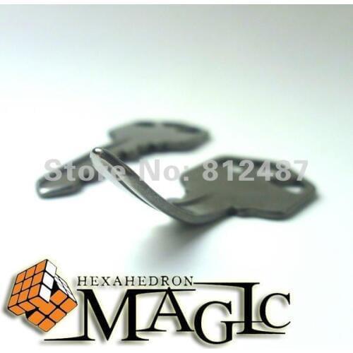 Ellusionist shift self bending key - origina item without box / Psy key - close-up mentalism magic trick / wholesale