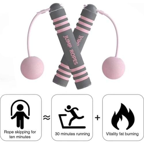 Rope Skipping Ropeless Pvc Sports Gym Fitness Skipping Rope Cordless Jump Roper for Kids Adults Portable Fitness Equipment