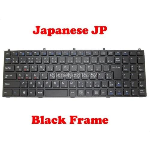 SP GR UK Keyboard For CLEVO W150DAQ W150ERM W150ERQ W150HNM W150HNQ W150HRM W150HRQ W15XDAQ W170ER W170HN W170HNM W170HR KR JP