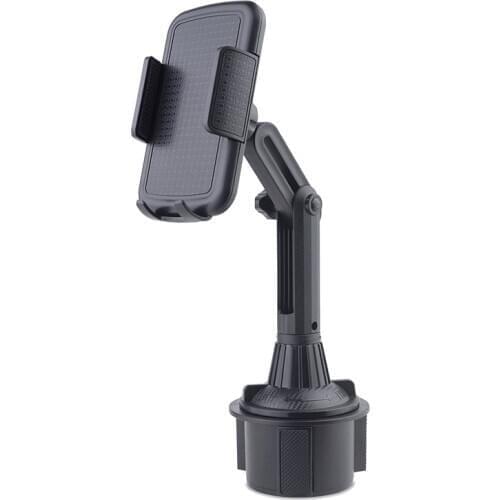Universal Car Phone Stand Cup Holder Drink Bottle Mobile Mount Support For Iphone Samsung Smartphone Long Arm Adjustable Bracket