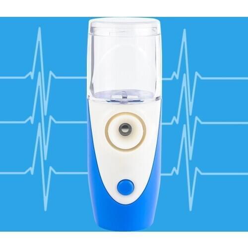 Chargeable Sprayer Kids Adults Mini Handheld Ultrasonic Nebulizer Inhaler Machine Inhalator Built-in Lithium Battery Humidifier