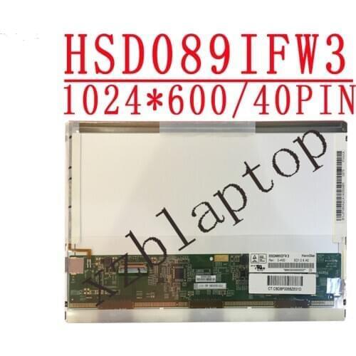 8.9 lcd led screen HSD089IFW3 for Acer Aspire one A150 ZG5 KAV10 laptop display matrix screen fit B089AW01 N089L6-L02