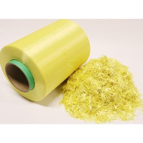 1414 Chopped Aramid Fiber 3, 6, 12mm Epoxy Phenolic Resin Unsaturated Resin Reinforced And Toughened