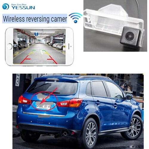 YESSUN car new hd wireless rear camera for Mitsubishi ASX 2010~2015 CCD Night Vision Reverse Camera