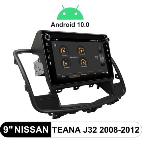 Android Car Radio 9 Inch Central Multimedia Automotive Goods Autoradio Bluetooth WiFi For Nissan Teana J32 2008-2012 4GB+64GB