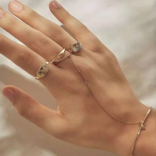 TAUAM Width Wedding Ring for Women and Men Gold Color Stainless Steel Couple Ring AAA+ Cubic Zirconia Alliance Ring