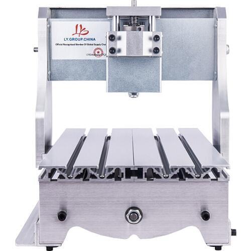 DIY Mini CNC Router Frame Kit 3020 Machinery Parts Trapezoidal Screw Wood Router