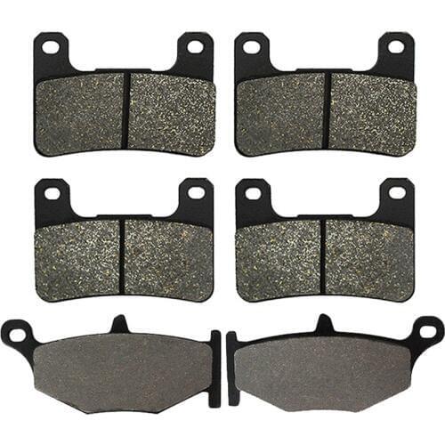 Motorcycle Front + Rear Brake Pads Disks for Suzuki GSXR 600 GSXR 750 (06-10) K6/K7/K8/K9/L0 GSXR600 GSXR750