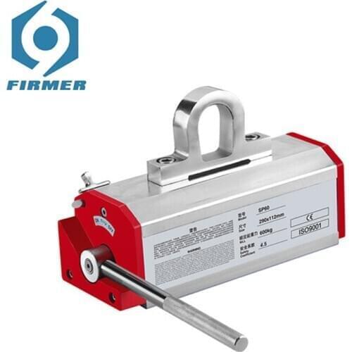 SALE! CNC SP-60 electro manual permanent magnetic lifter transportation steel plate lifting magnet for crane with best quality