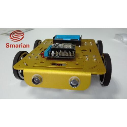 RC WiFi Control C600 4WD Metal Car Aluminium Alloy Chassis 12V DC Motor 95mm Wheel DIY RC Robot Platform