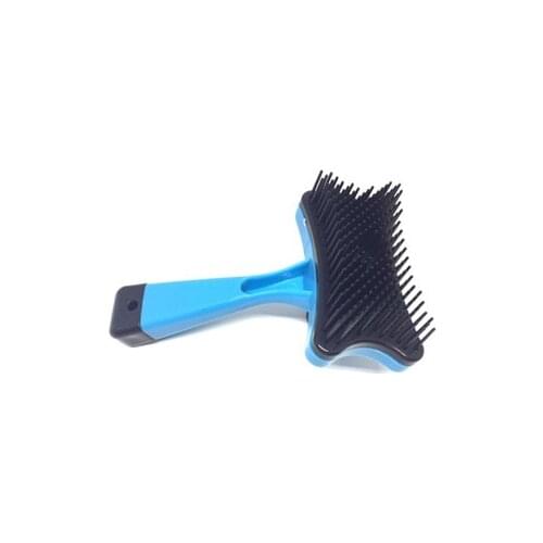 Pet Brush with Automatic Cleaning Button - cat - dog - comfortable use
