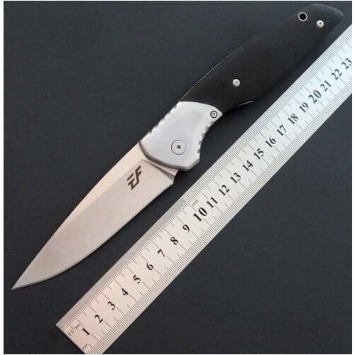 EF111 Tactical Folding Knife G10 Handle EDC Tools Outdoor Camping Hunting Survival Knife
