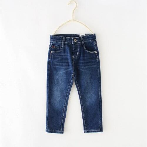 Spring Girls Jeans Baby Kids Jeans for Children Boys Girls Leggings Denim Pants Toddler Pants Girls Kids Pants for Boy Girl 2-8Y