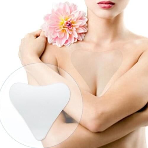 1pcs Anti Wrinkle Chest Pad Silicone Transparent Anti Aging Breast Lifting Chest Patch Sexy Body Keeper Reduce Fine Lines Pad