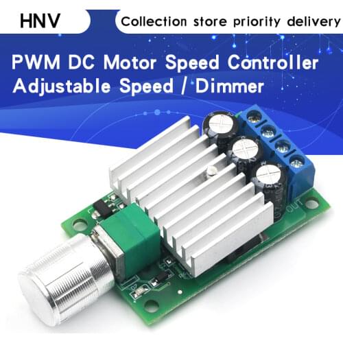 10A 12V-30V PWM DC Motor Speed Controller 12V 24V Adjustable Speed Regulator Dimmer Control Switch for Fan Motor LED Light