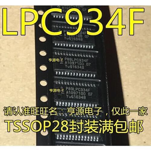 5PCS Patch P89LPC934FDH P89LPC934F 8-Bit Controller TSSOP-28 Brand New & Original