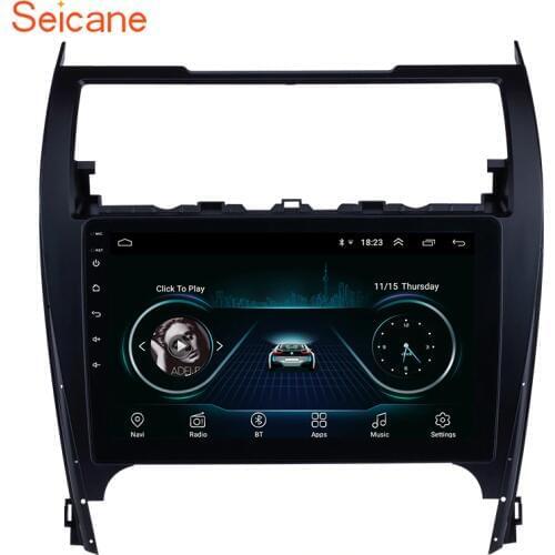 Seicane Android 9.1 Car Radio Multimedia Player For TOYOTA CAMRY 2012 2013 2014 2015 2016 2017 2din GPS Navigation Support OBD2