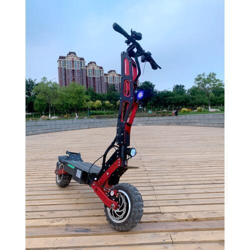 FLJ New Foldable Electric Scooter for Adults with 3200W motor wheel electric scooter off road fat tire kick Scooter