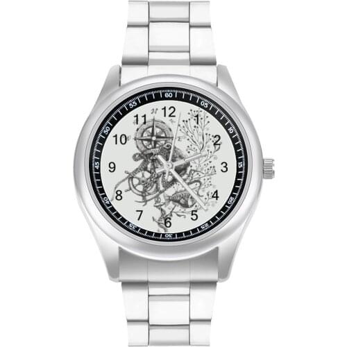 Octopus Quartz Watch Design Colored Wrist Watch Steel Affordable Outdoor Girl Wristwatch