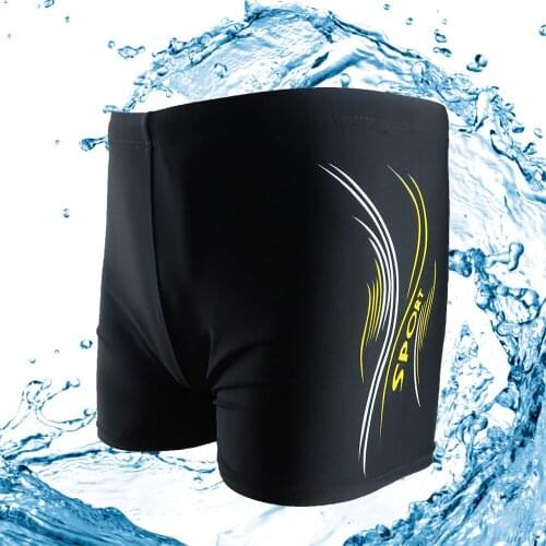 Men swimwear color changing swim trunks swim trunks boys Adult swimming trunks mens boxer slim-fit nylon pattern quick-drying