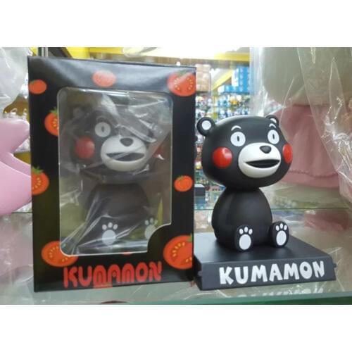 New Lovely Kumamon Japan Kumamoto-ken mascot Bobble Head 10cm / 4 inch Cute Action Figure