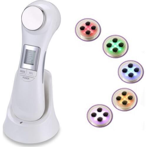 NEW RF Face Lift Massager Mesotherapy Electroporation Ultrasonic Radio Frequency LED Photon Therapy Skin Lift Machine