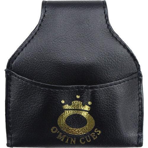 New Synthetic Leather PU Snooker Billiard Chalk Holder Pouch Bag Chalks Pocket Pool Billiards Accessories 2017