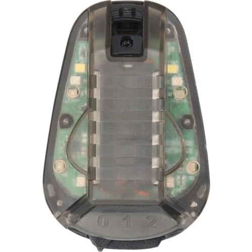 New Waterproof Sports Helmets Ladybird Lamp Tactics Survival Safety Flash Light Helmets Strobe Light Camping Survival Tool