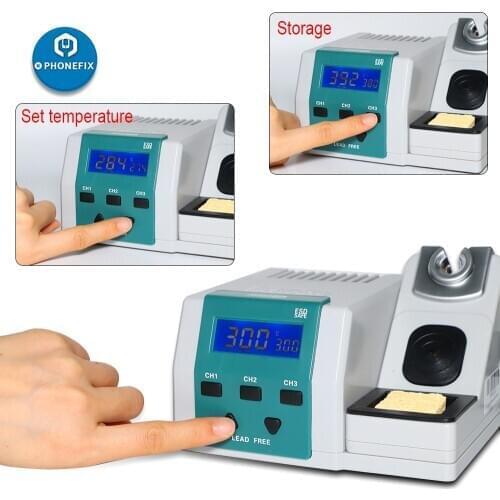 SUGON T26 Soldering Station Electric Lead-free 2S Rapid Heating Soldering Iron Kit JBC Handle Iron Tip 80W Power Heating System
