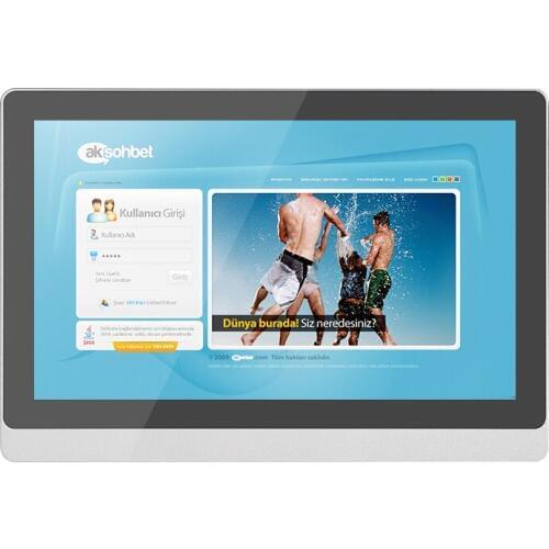 Capacitive touch industrial PC Intel J1900 all in one 17.3 inch Win 10 IP65 waterproof tablet for medical computer