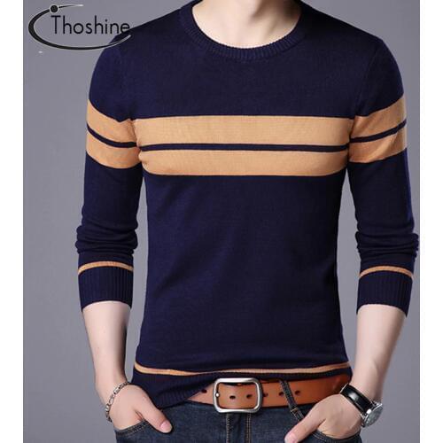 Thoshine Mens Wool Sweaters