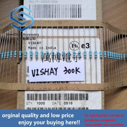 30pcs only orginal new Resistance Resistance 1/4W 0.25W 300K can pay