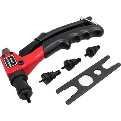 8in Labor-saving Hand Riveter BT-603 Manual Rivet Machine 200mm Riveting Tools with Nut Dies M-3 M-4 M-5 M-6
