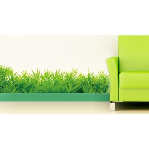 Waterproof Green Grass Skirting Wall Stickers Living room Bedroom Bathroom Wall Decals Art Home Decoration Vinyl Wallpaper dc23