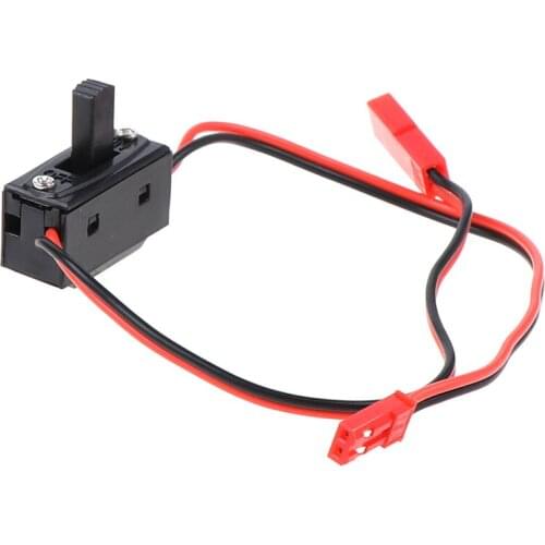 1 Pc 30cm RC Car JST Connector Wires for Axial SCX10 90046 HSP TRX4 RC Crawler LED Light Control Power Switch