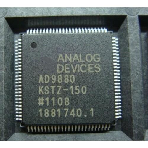 2PCS New AD9880KSTZ-150 QFP100