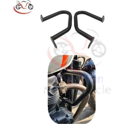 Motorcycle Bumper Engine Guard Crash Bars Stunt Cage Frame Protector for Bonneville Triumph T100 T120 2017 2018