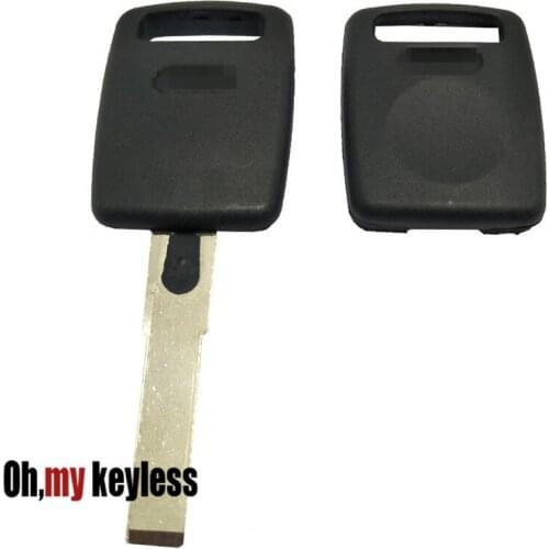 20pcs/lot Transponder key shell for audi a4 a6 a6l a3 chip key case fob no chip