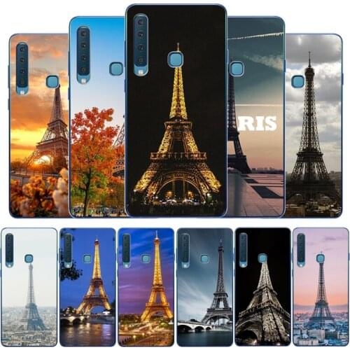 France Paris the Eiffel Tower phone case For Samsung A3 A5 A6 A7 A8 A9 2016 2017 2018 A10 A20 A40 A50 A70 A80 Pro soft Cover
