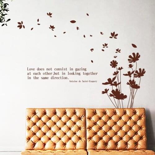 Georgiana Flowers Wall Stickers