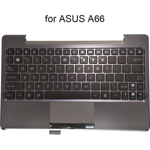 English touchpad keyboard for Asus PADFONE A66 US computers nnotebook keyboards replacement topcase palmrest New 13A0-1KQ0J01