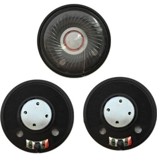 2PCS 50mm Headphone Speaker Headset Driver 32Ohm 112db HIFI Speaker Repair Parts Dropship