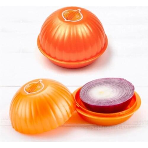 Onion Preservation Fresh Box High Quality PP Avocado Tomato Sealed Box Home Plastic Food Storage Boxes Fruit Vegetable Shape