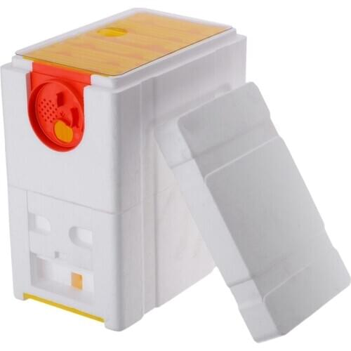 Honey Beehive Frames Beekeeping Box Bee Hive King Pollination Box Bee Mating Copulation Box Beekeeping Equipment