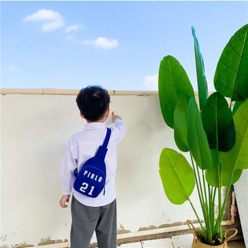 Fashion Color Children Waist Packs Belt Bags Storage Bag Kids Packs Boy Girl Money Crossbody Chest Bag