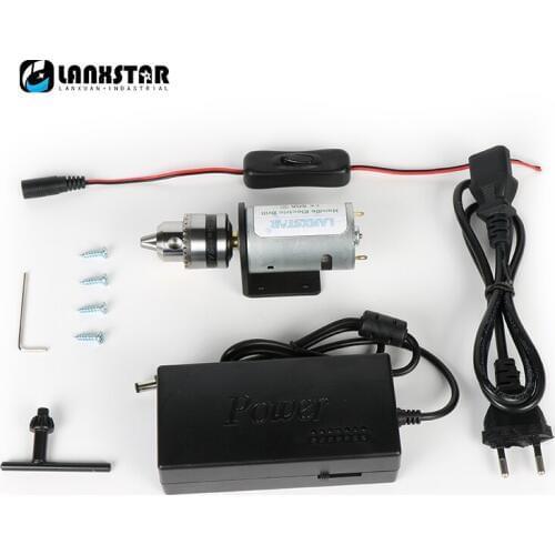 Strong Magnetic with Bearing 555 Motor Electric Drill 24V Power Adapter B10 Chuck Copper Sleeve High Torque Hand Drill