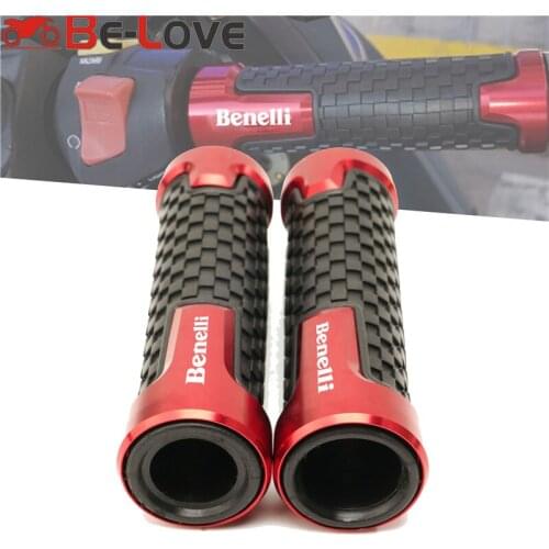 High Ratings Motorcycle Accessories Grip CNC Aluminum PVC Anti-Skid Handlebar Grips For BENELLI TNT 125 135 TNT125 TNT135