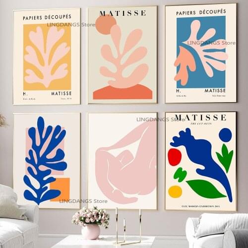 5d Diy Diamond Painting Exhibition Henri Matisse Retro Posters Diamond Mosaic Embroidery Cross Stitch Kits Art Home Decor Gift