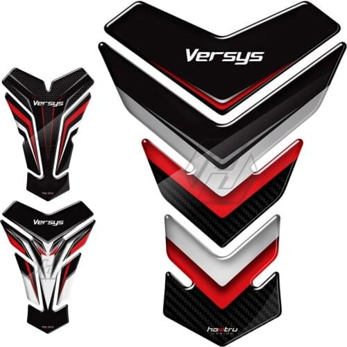 New 3D Resin Motorcycle Tank Pad Protector Sticker Case for Kawasaki Versys 650/650LT 1000 Versys-X300