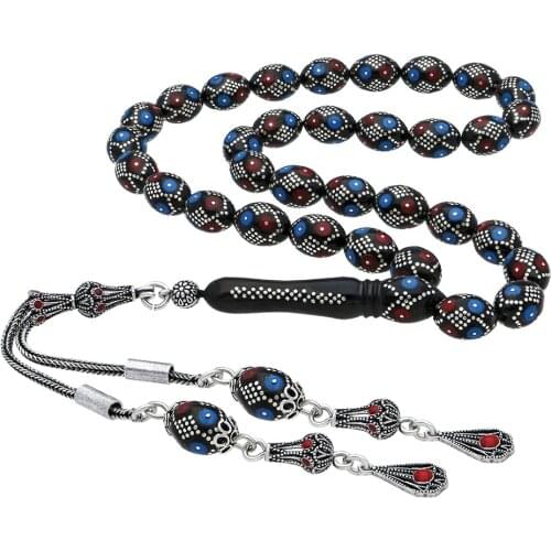 OLTU STONE YOĞUN PROCESSING OVAL MODEL TESPİH